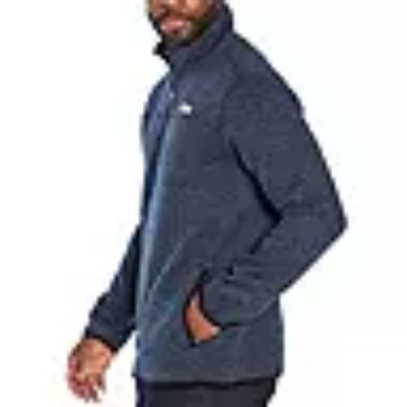 Casual and Comfy! Eddie Bauer Men's Sweater Fleece Pullover 3/4 Zip - Picture 2 of 5